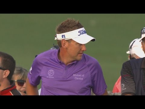 Ian Poulter's dead shank off the tee on No. 5 at Honda