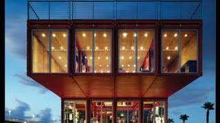 PUMA CITY Shipping Container building