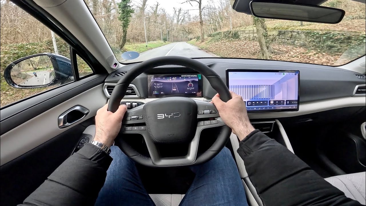 New BYD ATTO 2 DM-i Boost 2026 - POV test drive (PURE DRIVING)