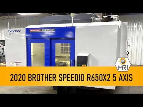 2020 BROTHER SPEEDIO R650X2 Vertical Machining Centers (5-Axis or More) | Machinery Resources International (1)