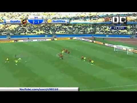 Espa&ntilde;a vs Sud&aacute;frica - Copa Confederaciones 2009
