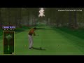 Golden Tee Great Shot on Southern Oaks!