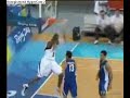 Bejiing 2008 - Dwayne Wade crazy pass to Kobe Bryant