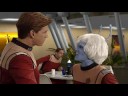 (DE) Vid 15: M'Giia greift Forester an als dieser die Reaktion der Sternenflotte auf den Angriff der Sentinel verteidigt!1997 © Interplay © High Voltage Software