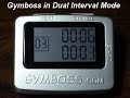 Gymboss in Dual Interval Timer Mode