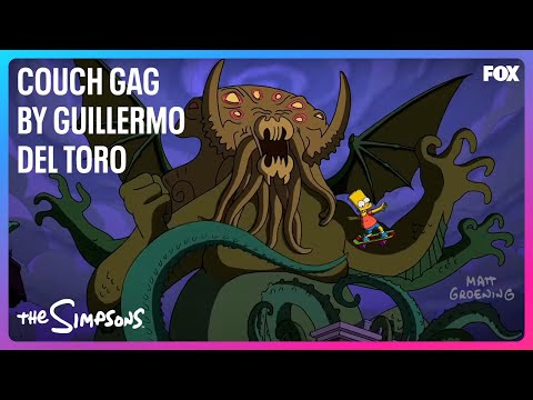 Cabecera de Los Simpsons según Guillermo Del Toro