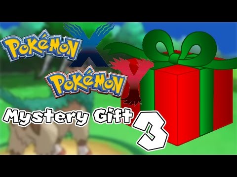 how to mystery gift pokemon x