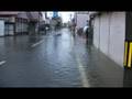 わっ!!浸水だ!!(その2 )水が溢れる一部始終です。山形 庄内町 茶屋町