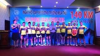 Ngày hội đạp xe đường trường mùa thu Hải Phòng Gran Fondo 2016