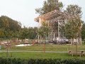 De bouw van theater 'KUNST'