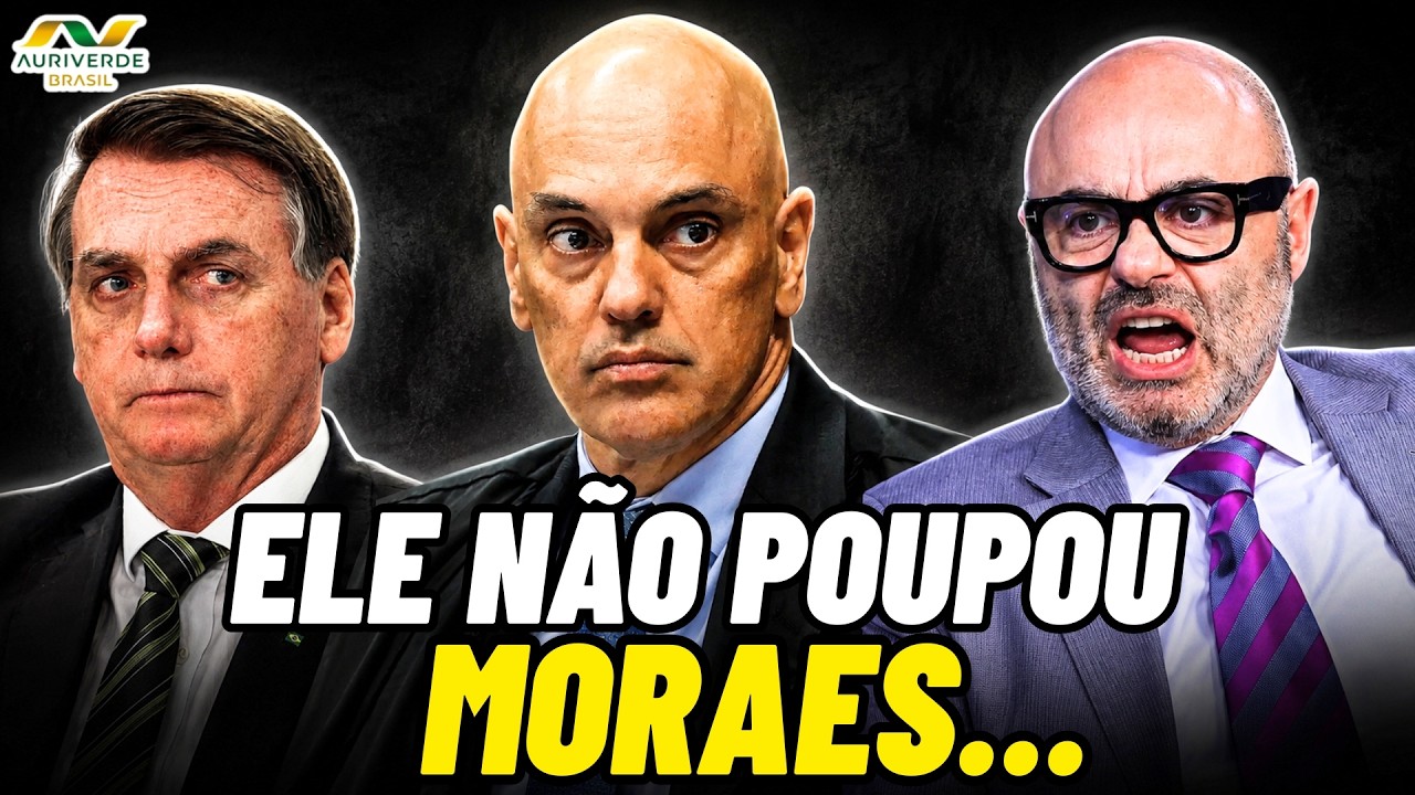 Jornalista parte pra cima de Moraes e faz acusação que repercute em Brasília