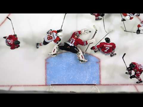 A Blackhawks time-lapse -- Goalie Antti Niemi