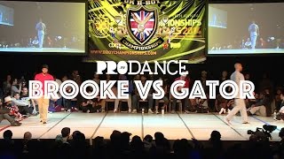 Brooke vs Gator – UK B-Boy Championships 2014 – Popping Semi Final
