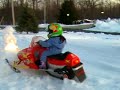 Vanessa snowman crash