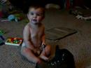 grayson baby crawling