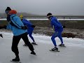 5 kilometer schaatsgenot Biddinghuizen Flevonice