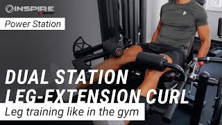 Inspire by Hammer Dual Station Leg Extension/Curl