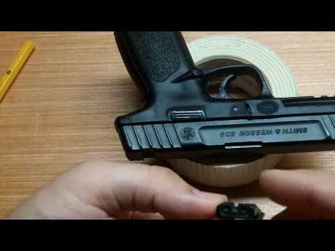 how to adjust sights on s&w sd9