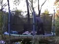 Chokeslam gone wrong (HOME VIDEO)