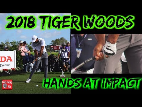 Tiger Woods Hands At Impact Slow Motion Driver Gol Youtube