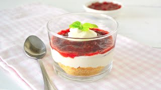 Cheesecake Saludable en 10 minutos y sin horno