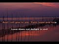 Love Never Fails