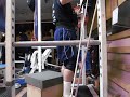 Greg Baxter Squats 455 lbs. with Green Bands