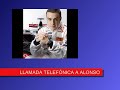 Llamada telef�nica a Fernando Alonso