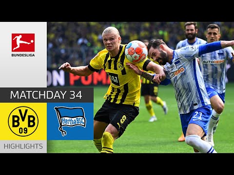 BV Ballspiel Verein Borussia Dortmund 2-1 Hertha B...