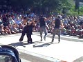 martial arts Team Ryouko do the Matrix, Halifax Buskers 2008 martial arts Team Ryouko do the Matrix, Halifax Buskers 2008