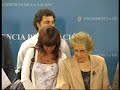 La Presidenta firmó las leyes de derechos humanos y la despenalización de las calumnias e injurias