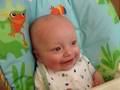 Noah S. Laughing for the First Time