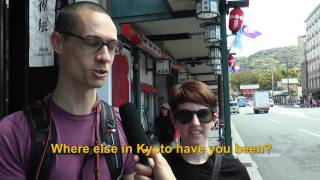Travelers’ Voice of Kyoto：GION Area Interview 002