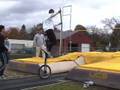 Halloween Pole Vault - Unicycle