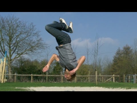 backflip - Gav and Jack went to a near by sandpit to show Jack doing some impressive acrobatics. He does a front flip at 2500fps (100 times slower than real time) and a...