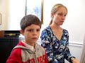 Piano student in Gray, GA plays Under the Oak Tree