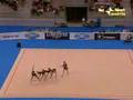 Euritmica Torino 2008 - Russia - 3 cerchi e 2 clavette