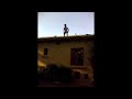 Kid breaks leg