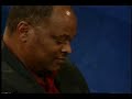 Pianist and UCSD Marshall College Provost Cecil Lytle celebrates the 