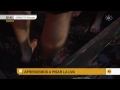 Aprendemos a pisar la uva