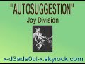 Autosuggestion_Joy Division Autosuggestion_Joy Division