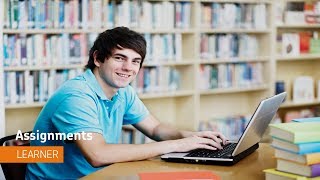 Submit course assignments and view feedback using Assignments