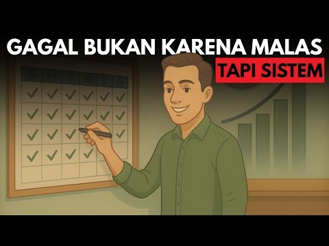 Kamu Gak Malas, Cuma Salah Sistem | Atomic Habits