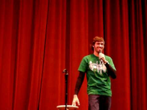 Comedian Jeff Dye at Vincennes University