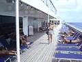 Kimmy Scooting on the Carnival Valor