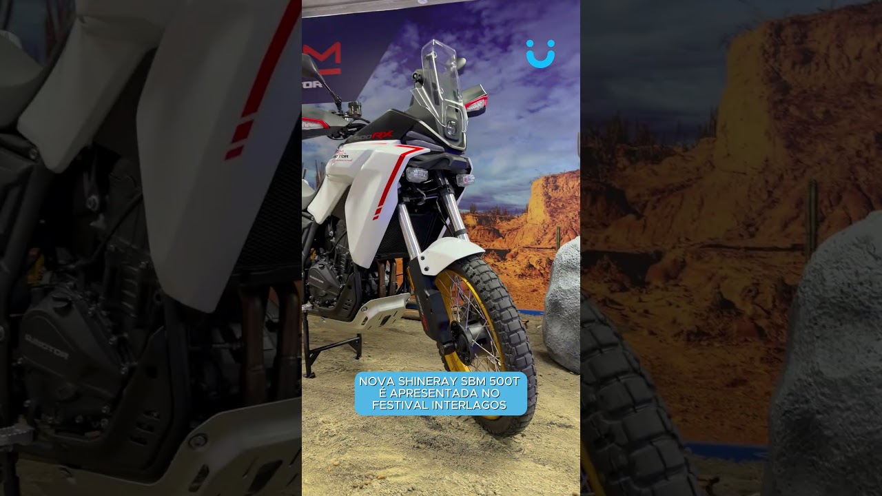 SHINERAY CONFIRMA A SBM 500T ADVENTURE NO BRASIL PARA NOVEMBRO!