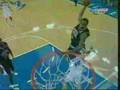 Vince Carter dunks over Fred Weis. Most amazing dunk
