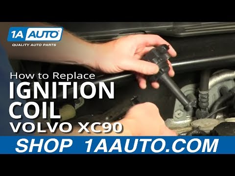 How To Install Replace Ignition Coil Volvo XC90 2.5T 1AAuto.com