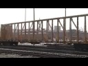 CSX GEVOS heading out of Wilsmere Yard from a stop.