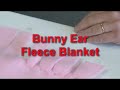 Making Fleece Blankets Without Sewing